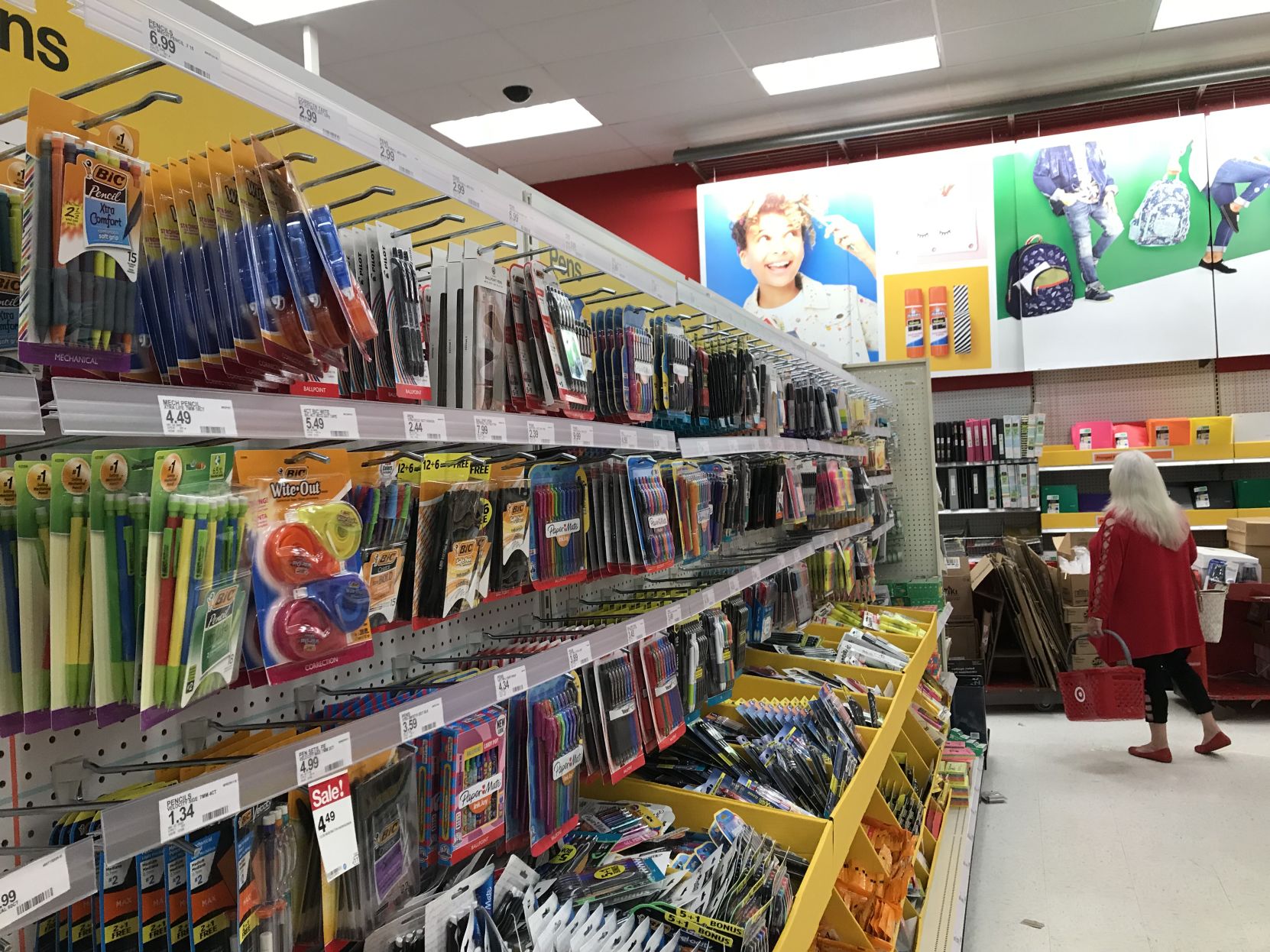 Target school supplies